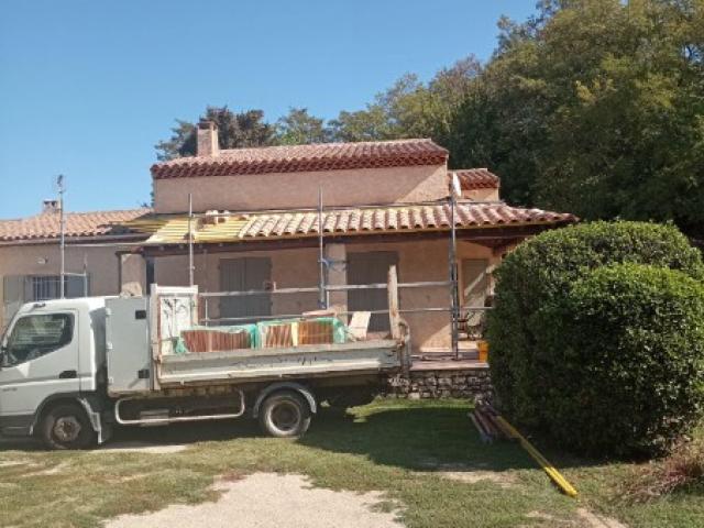 Remplacement de toiture par CP Couverture à Gardanne