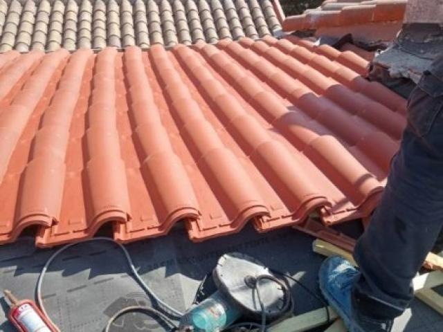Remplacement toiture avec Chevron en bois avec CP Couverture